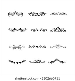 Border SVG Files for Cricut Filigree SVG Scroll SVG Swirl Design Elements Decorative Ornaments Bundle Flower svg Flourish Frame Swoosh svg