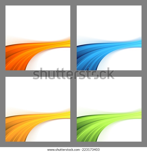 Border swoosh wave divided backgrounds -\
border ray power tech. Vector\
illustration
