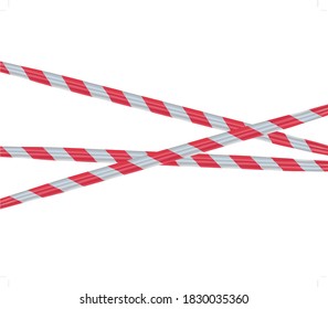 824 Red And White Hazard Border Stock Vectors, Images & Vector Art ...