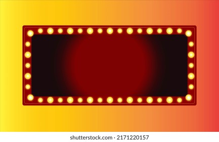 Border Template Elegant Shining Stars Lights Stock Vector (Royalty Free ...