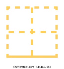 border vector icon