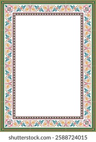 A border is a versatile design element used to frame, define, or enhance the edges of a layout, image, or text. It serves both decorative and functional purposes, adding structure, visual interest.