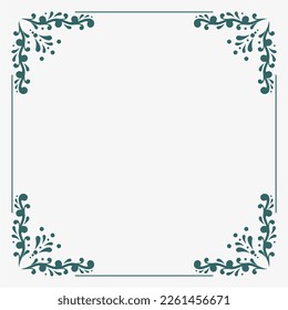 border for wedding and birthday invitations