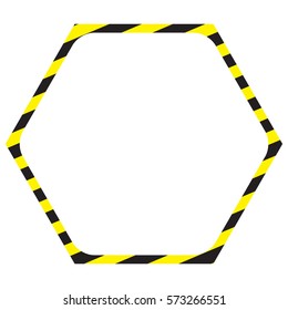 border yellow and black color.