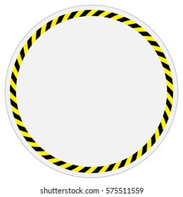 border yellow and black color.