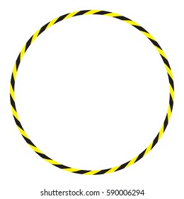 border yellow and black color.