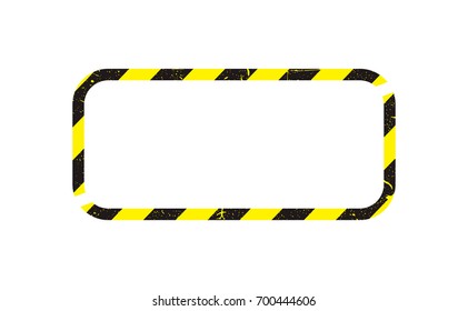 border yellow and black color.