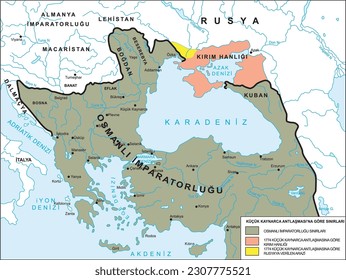 borders according to the small boil treaty