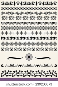 Borders and decorations