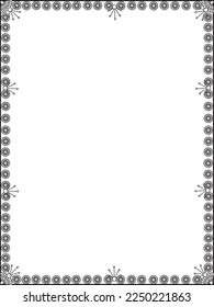 Borders, Borders Frame, Flower Borders, Floral Borders vector, Frame