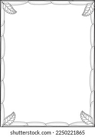 Borders, Borders Frame, Flower Borders, Floral Borders vector, Frame