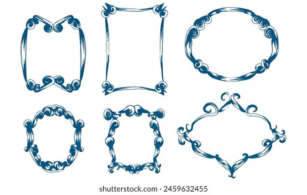 Borders and Frames Decorative arts, French gorgeous border 3D frame, border, rectangle, border Frame png.eps
