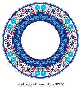 Borders and frames are designed with Ottoman motifs