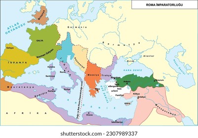 fronteras del imperio romano