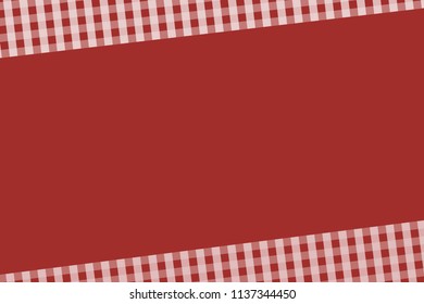 Bordo Gingham pattern. Texture from rhombus/squares for - plaid, tablecloths, clothes, shirts, dresses, paper, bedding, blankets, quilts and other textile products. Vector illustration.