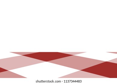 Bordo Gingham pattern. Texture from rhombus/squares for - plaid, tablecloths, clothes, shirts, dresses, paper, bedding, blankets, quilts and other textile products. Vector illustration.