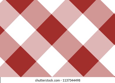 Bordo Gingham pattern. Texture from rhombus/squares for - plaid, tablecloths, clothes, shirts, dresses, paper, bedding, blankets, quilts and other textile products. Vector illustration.