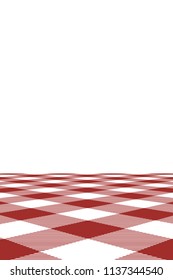 Bordo Gingham pattern. Texture from rhombus/squares for - plaid, tablecloths, clothes, shirts, dresses, paper, bedding, blankets, quilts and other textile products. Vector illustration.