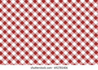 Bordo Gingham seamless pattern. Texture from rhombus/squares for - plaid, tablecloths, clothes, shirts, dresses, paper, bedding, blankets, quilts and other textile products. Vector illustration.