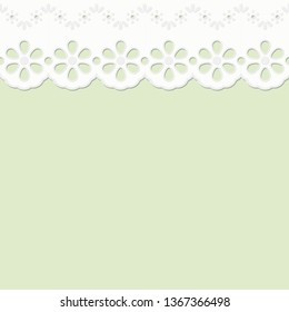 Bordure on colored background - endless