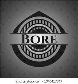 Bore realistic dark emblem
