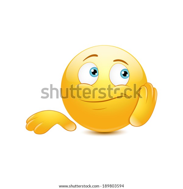 Bored Emoticon Vector Stock Vector (Royalty Free) 189803594