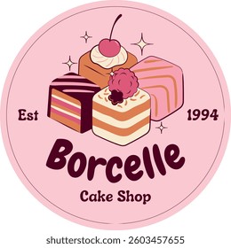 borelli cake shop a logo