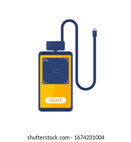 borescope camera for smartphone, vector