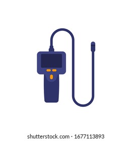 Borescope Inspection Camera Vector Icon Stock Vector (Royalty Free ...