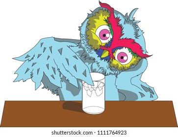 boring owl glass