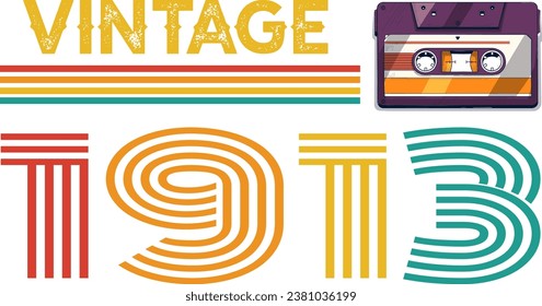 Born 1913 Birthday Vintage Legends Years Old Retro Vintage Birthday Ideas Limited Edition