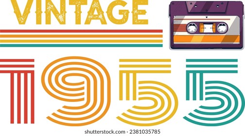 Born 1955 Birthday Vintage Legends Years Old Retro Vintage Birthday Ideas Limited Edition