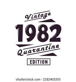 Born 1982 Vintage Retro Birthday Vintage Stock Vector (Royalty Free ...