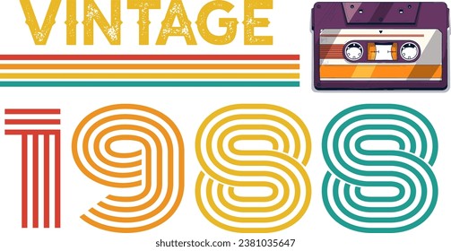 Born 1988 Birthday Vintage Legends Years Old Retro Vintage Birthday Ideas Limited Edition