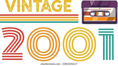 Born 2001 Birthday Vintage Legends Years Old Retro Vintage Birthday Ideas Limited Edition