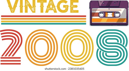 Born 2008 Birthday Vintage Legends Years Old Retro Vintage Birthday Ideas Limited Edition