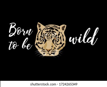 Born to be wild leopard face.