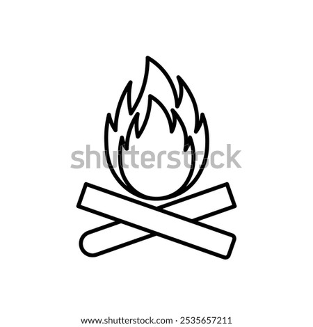 born fire icon Flat logo isolated symbol