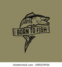 Born To Fish Shirt Printing