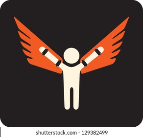 born to fly - symbol