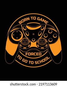 Geboren zu Spiel gezwungen, in die Schule Gamer Design für Videospielspieler
