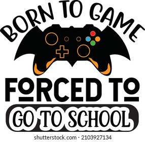 born to game vector file