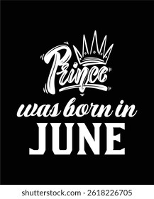Born in june t-shirt for gift