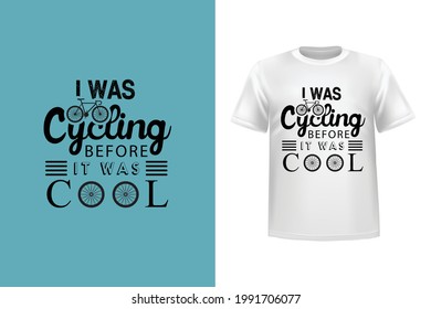 Born to pedal cycling t shirt design