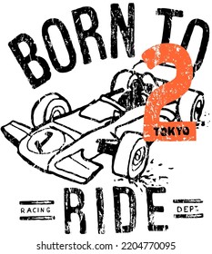 born to ride cars speed