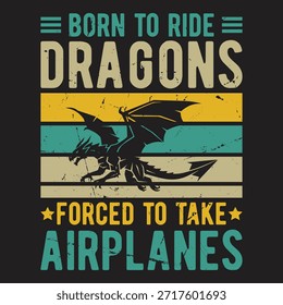 Nacidos para montar dragones obligados a tomar aviones
