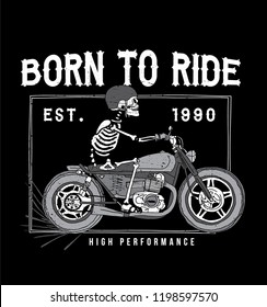 Born to Ride Graphic