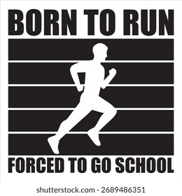 Nacidos para correr obligados a ir a la escuela