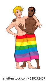 Born this way. Vector illustration.