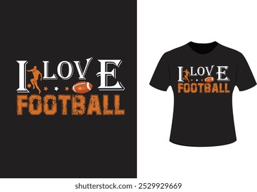 Born to win ,love football t shirt design  